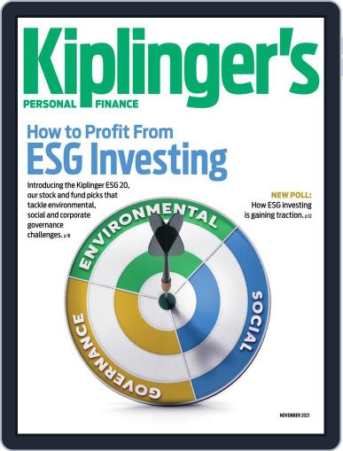 Kiplinger's Personal Finance November 1st, 2021 Digital Back Issue Cover