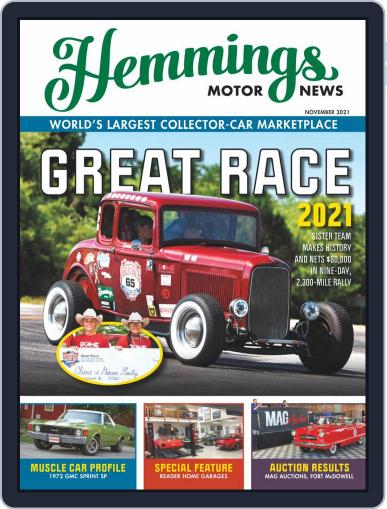 Hemmings Motor News (Digital) November 1st, 2021 Issue Cover