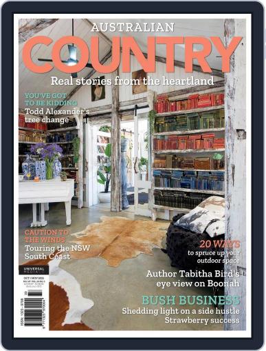 Australian Country October 1st, 2021 Digital Back Issue Cover