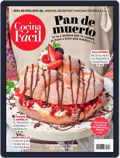 Cocina Fácil October 1st, 2021 Digital Back Issue Cover
