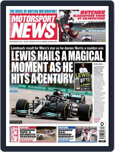 Motorsport News September 30th, 2021 Digital Back Issue Cover