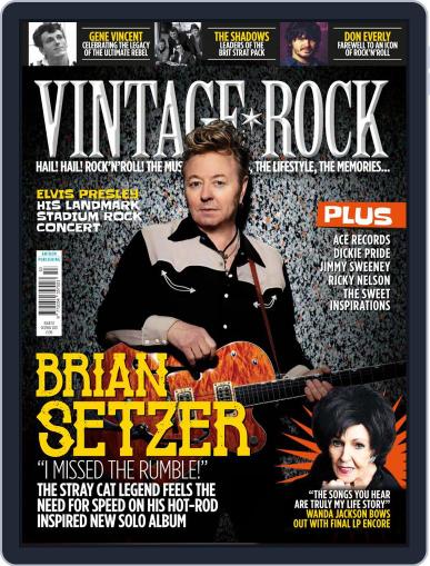 Vintage Rock October 1st, 2021 Digital Back Issue Cover