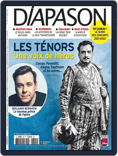 Diapason October 1st, 2021 Digital Back Issue Cover