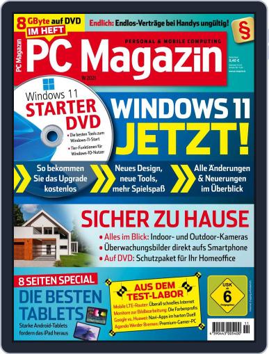 PC Magazin November 1st, 2021 Digital Back Issue Cover
