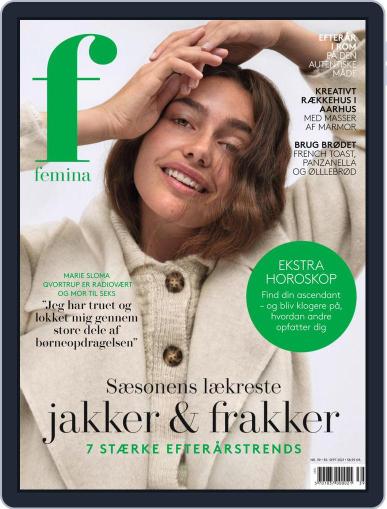 femina Denmark September 30th, 2021 Digital Back Issue Cover