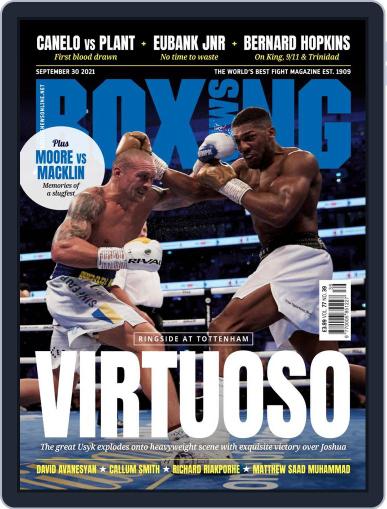 Boxing News September 30th, 2021 Digital Back Issue Cover
