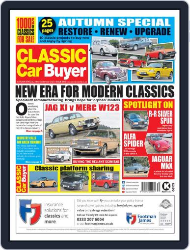 Classic Car Buyer September 29th, 2021 Digital Back Issue Cover