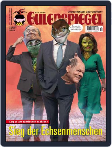 EULENSPIEGEL, Das Satiremagazin October 3rd, 2021 Digital Back Issue Cover