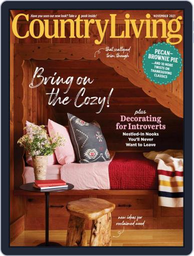 Country Living November 1st, 2021 Digital Back Issue Cover