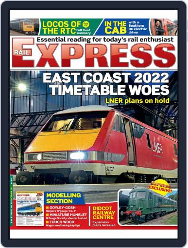 Rail Express October 1st, 2021 Digital Back Issue Cover