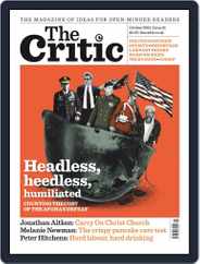 The Critic (Digital) Subscription October 1st, 2021 Issue