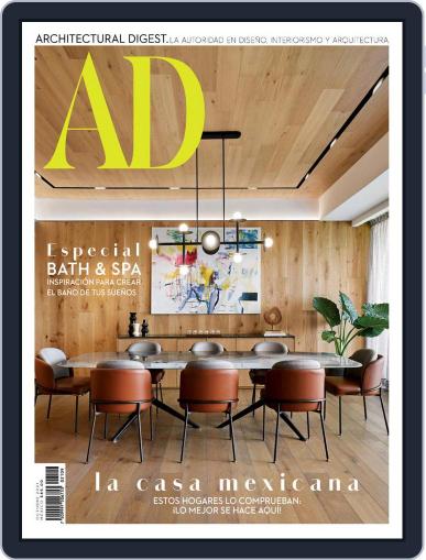 Architectural Digest Mexico October 1st, 2021 Digital Back Issue Cover