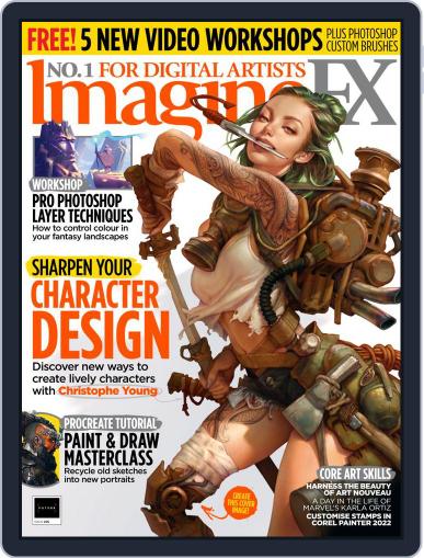 ImagineFX September 24th, 2021 Digital Back Issue Cover