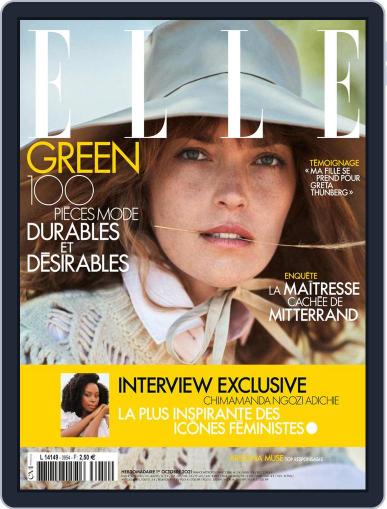 Elle France October 1st, 2021 Digital Back Issue Cover