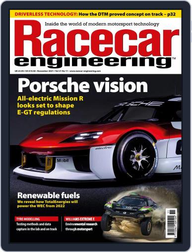 Racecar Engineering November 1st, 2021 Digital Back Issue Cover