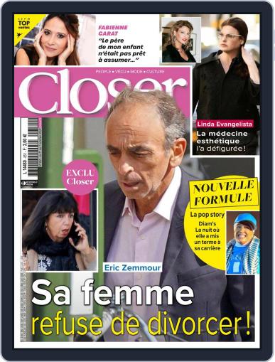 Closer France October 1st, 2021 Digital Back Issue Cover