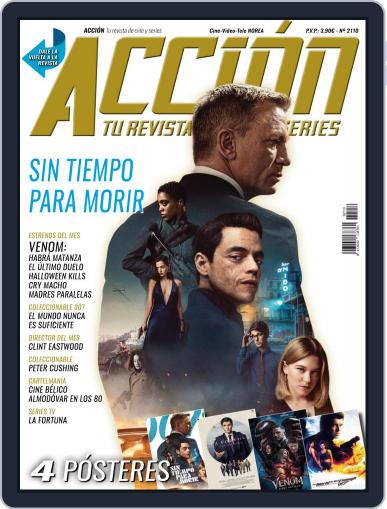 Accion Cine-video October 1st, 2021 Digital Back Issue Cover