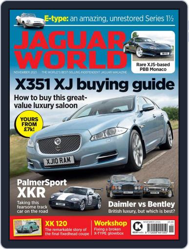 Jaguar World November 1st, 2021 Digital Back Issue Cover