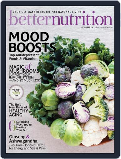 Better Nutrition September 1st, 2021 Digital Back Issue Cover