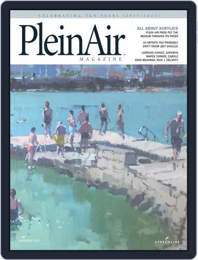 Pleinair October 1st, 2021 Digital Back Issue Cover