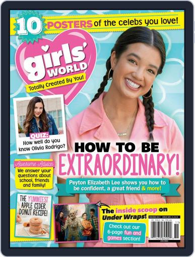 Girls' World November 1st, 2021 Digital Back Issue Cover