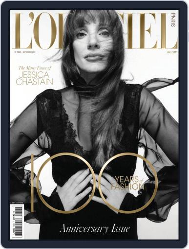 L'officiel Paris September 27th, 2021 Digital Back Issue Cover