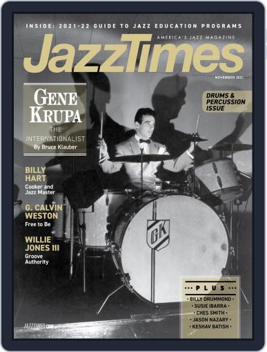 JazzTimes November 1st, 2021 Digital Back Issue Cover