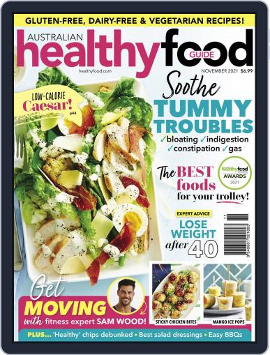Healthy Food Guide November 1st, 2021 Digital Back Issue Cover