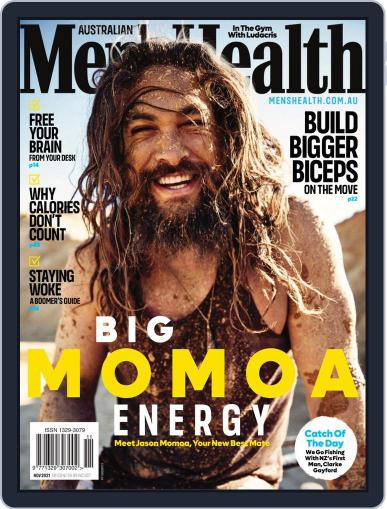 Men's Health Australia November 1st, 2021 Digital Back Issue Cover