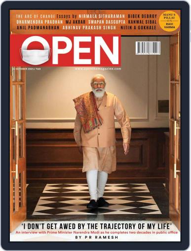 Open India October 1st, 2021 Digital Back Issue Cover
