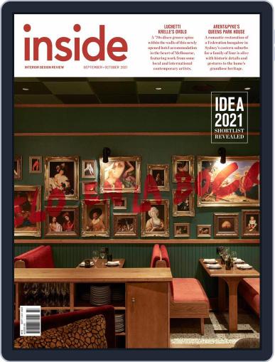 (inside) interior design review September 1st, 2021 Digital Back Issue Cover