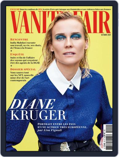 Vanity Fair France October 1st, 2021 Digital Back Issue Cover