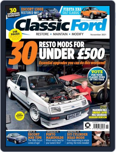 Classic Ford (Digital) November 1st, 2021 Issue Cover