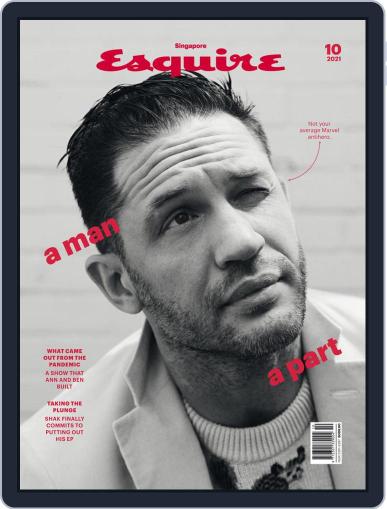 Esquire Singapore October 1st, 2021 Digital Back Issue Cover