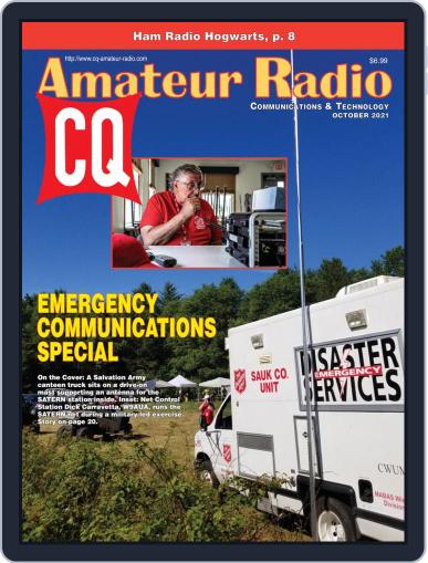 CQ Amateur Radio October 1st, 2021 Digital Back Issue Cover