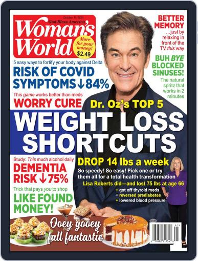 Woman's World October 11th, 2021 Digital Back Issue Cover