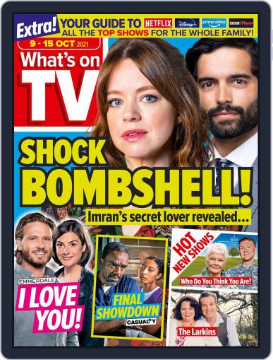 What's on TV October 9th, 2021 Digital Back Issue Cover