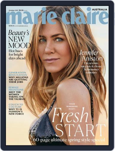 Marie Claire Australia October 1st, 2021 Digital Back Issue Cover