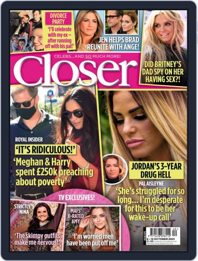 Closer October 9th, 2021 Digital Back Issue Cover