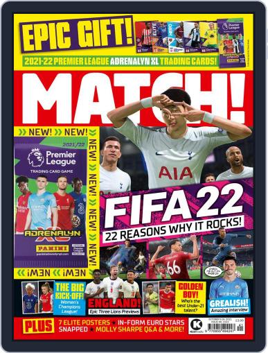 MATCH! October 5th, 2021 Digital Back Issue Cover