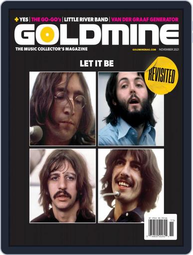 Goldmine November 1st, 2021 Digital Back Issue Cover