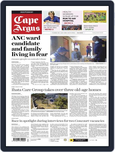 Cape Argus October 5th, 2021 Digital Back Issue Cover