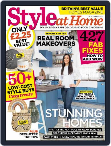 Style At Home United Kingdom November 1st, 2021 Digital Back Issue Cover