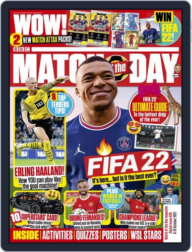 Match Of The Day (Digital) October 6th, 2021 Issue Cover