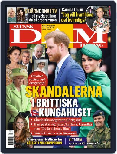 Svensk Damtidning October 7th, 2021 Digital Back Issue Cover