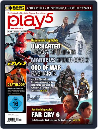 play5 November 1st, 2021 Digital Back Issue Cover