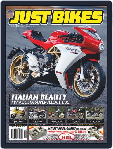 Just Bikes October 7th, 2021 Digital Back Issue Cover