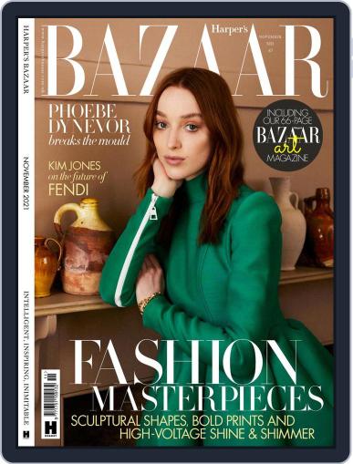 Harper's Bazaar UK November 1st, 2021 Digital Back Issue Cover
