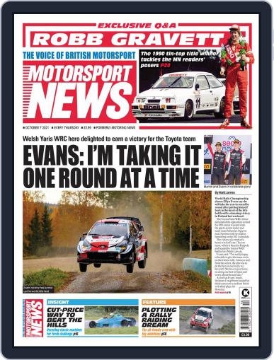 Motorsport News October 7th, 2021 Digital Back Issue Cover