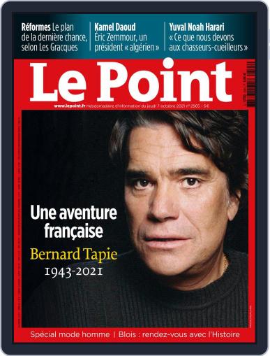 Le Point October 7th, 2021 Digital Back Issue Cover